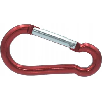 NEREZOVÁ KARABINA 5X50 HLINÍKOVÁ, 10 KUSŮ