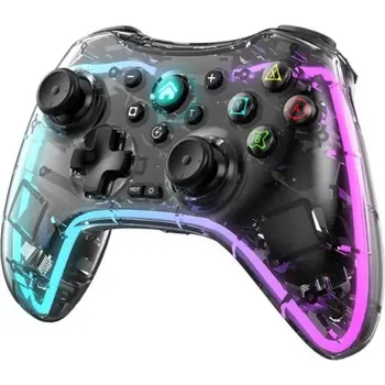 Herní ovladač GAMEPAD BEZDRÁTOVÝ OVLADAČ X3 s držákem na telefon PC/TV/TEL - černý