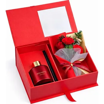 Obraz Dárková sada s mýdlovými tulipány – dekorativní, elegantní