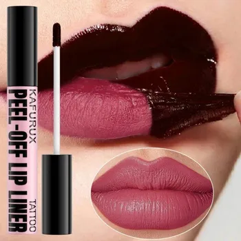 Rtěnka Slupovací rtěka voděodolná dlouhotrvající Lip Tint Odolná proti přenosu Tekutá rtěnka Dlouhotrvající make-up na rty 2
