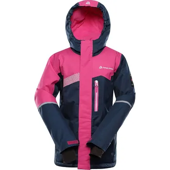 Dívčí oblečení Alpine Pro Pink/ Dunkelblau 3312807 140/146