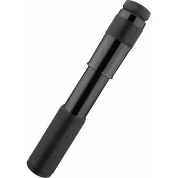 pumpička Lezyne Ruční pumpa BIRZMAN Velocity MTB černá (Presta/Schrader), 90 psi/6,2 baru, délka 183 mm, CNC, černá