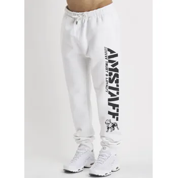 Pánské Tepláky Amstaff Logo 2.0 white/black velikost: 3XL