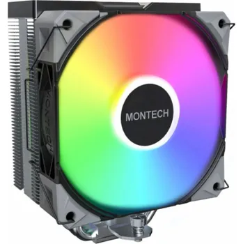 PC ventilátor Montech NX400 černá CPU-Khler, ARGB - 120mm, černá
