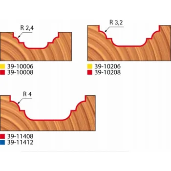 Fréza Freud Fréza 39-10008P 19,05X9,8X8,0 R2,38