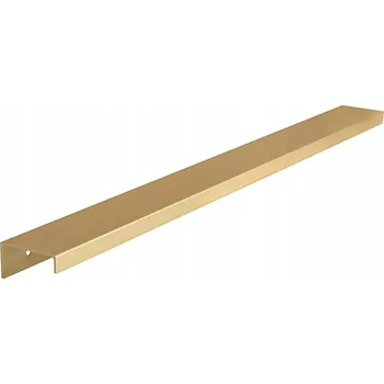 Nábytkové kování Úchytka hranová F9 L-1000 mm ZLATÁ MATNÁ typ VERA