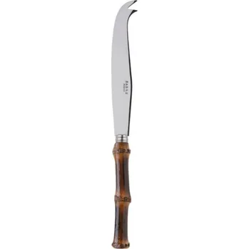 Kuchyňský nůž Nůž na sýr Sabre Paris, rukojeť z bambusu, nerezová ocel, 24 cm