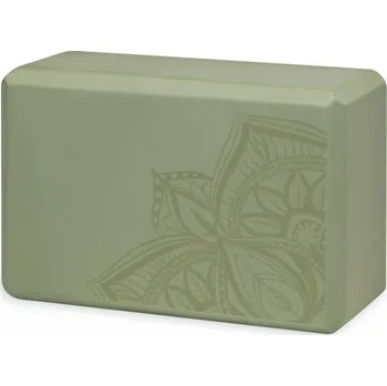 podložka na cvičení Gaiam Celery Point Pěnová kostka na jógu Gaiam 23 x 7 x 15 cm zelená