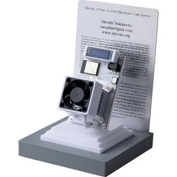 Bitcoinový těžební přístroj s vysokým výkonem 4 čipy 1,2 TH/s Nízká spotřeba energie WiFi Přehledný displej