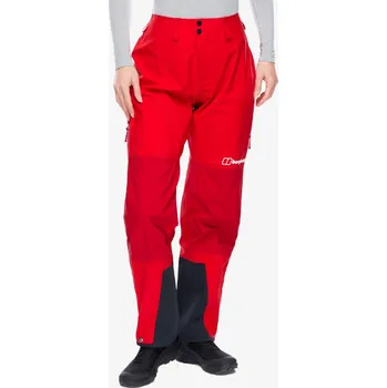 Dámské kalhoty Dámské kalhoty do hor Berghaus MTN Seeker GTX Pant - goji berry/červená, velikost 14 (L)