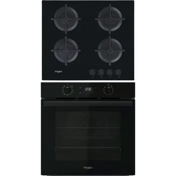 Varná deska Sada Whirlpool Elektrická trouba OMR58CR1B + Plynová varná deska AKT 616 NB