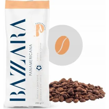 Nealkoholický nápoj Bazzara Luxusní směs kávových zrn Panamericana 250 g