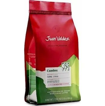 Káva Juan Valdez Juan Valdez Selection Premium Cumbre Fuerte zrnková káva 454 g