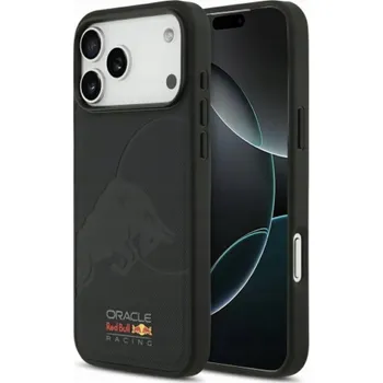 Pouzdro na mobilní telefon Red Bull Kryt Meshed Debossed Bull MagSafe pro iPhone 17 Pro Max v tmavě modré barvě