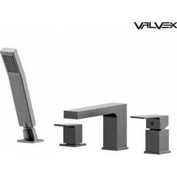 Vodovodní baterie Valvex Vanová baterie se 4 otvory s příslušenstvím ARS, stříbrná 2420590