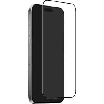 Puro Tvrzené sklo Frame pro iPhone 17 Pro Max s aplikátorem a černým rámečkem