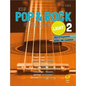 Best of Pop & Rock for Acoustic Guitar light 2 - Scherler, Beat