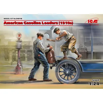 Plastikový model American Gasoline Loaders, 1910s (2 fig.) - ICM 24018