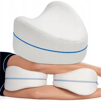 Polštář Ortopedický polštář klín pod nohy a mezi kolena pro spaní, profilovaný