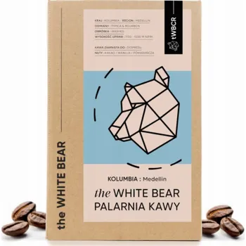 Káva The White Bear Kávová zrna Kolumbie Medellin 1kg