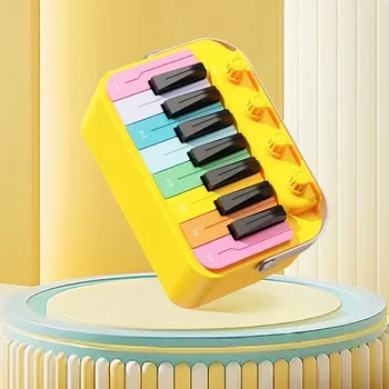 Bluetooth reproduktor Elektronický přenosný BT reproduktor pro RGB LED klavírní ovládání