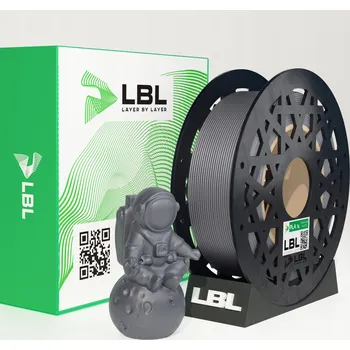 Filament PLA filament LBL Plastik do 3D tiskárny 1,75 mm 1 kg Šedý