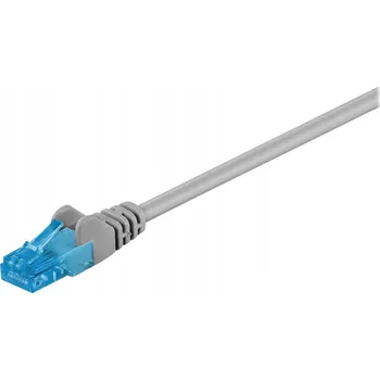 Síťový kabel Goobay Goobay CAT 6A Patch kabel, U/UTP, 1 m, Šedý
