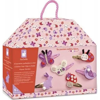 kreativní sada Kreativní sada na výrobu bižuterie - sponky do vlasů, pro děti od 5 let, Janod