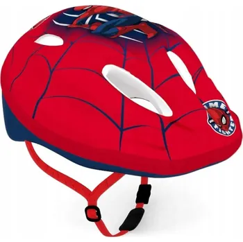 Cyklistická přilba Cyklistická helma Spider-Man Seven 9057 červená