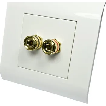 Elektrická zásuvka Reproduktorový modul sound zlatý (WSOUND-1-63) LIVOLO