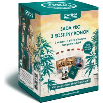 Hnojivo CANNA Starter sada pro 3 rostliny