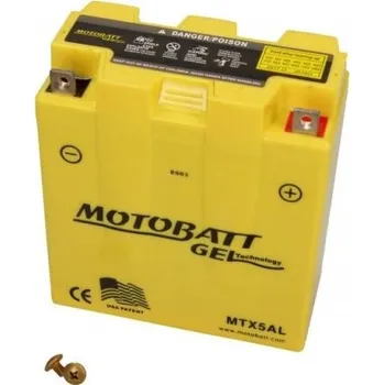 Auto-moto MOTOBATERIE 12V 5AH/85A P+ GEL (ROZMĚRY: 120X59X131) YB5L-B MOTOBATT
