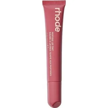 Lesk na rty Rhode Peptidový lesk na rty s bambuckým máslem, odstín salty tan, 10 ml