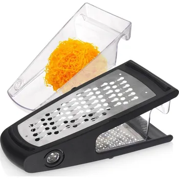 Struhadlo KUCHYŇSKÉ STRUHADLO SE ZÁSOBNÍKEM ČTYŘSTRANNÉ NA ZELENINY, SÝR, KRÁJEČ