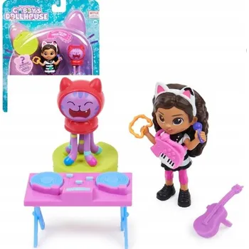 Figurka Spin Master Gabby'S Dollhouse Kočičí Hrací sada Kareoke