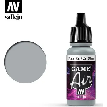 Vallejo Game Air 72752 Silver (17ml)