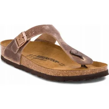Dámské žabky Birkenstock Gizeh LEOI 943811 Hnědá 38
