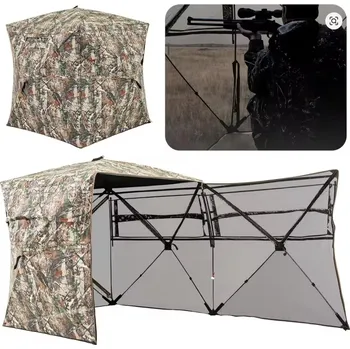 Stan Stan 360° kamufláž, voděodolný, pro 3 osoby, Costway