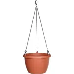 Samozavlažovací závěsný květináč Marina pr. 30cm terakota