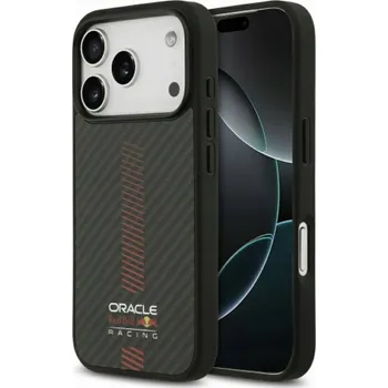 Pouzdro na mobilní telefon Red Bull Kryt Kevlar Powerbar MagSafe pro iPhone 17 Pro černý