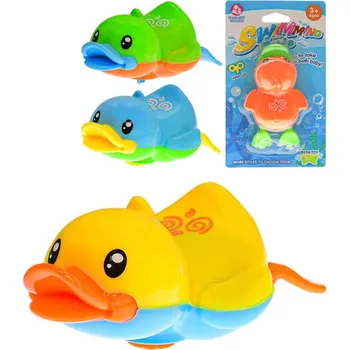 Kačenka baby plavající na natažení do vody do vany 4 barvy