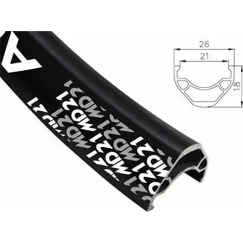 Ráfek na kolo Alexrims Ráfek MD21 29x36 Tubeless Ready Disc MTB, černý (ALX-MD212936)