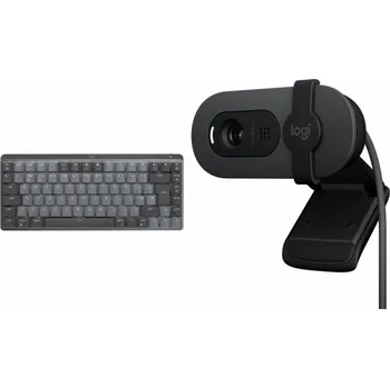 Klávesnice Logitech Mechanická mini klávesnice MX (920-010782) + Brio 100 (960-001585)