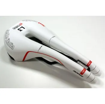 Sport Selle Italia Sedlo SELLE ITALIA NOVUS SUPERFLOW ENDURANCE MANGANESE (shoda s identifikačním číslem - L3) manganová trubice 7, bílá, testovací sada SIT-0000000000153 (NOVINKA)