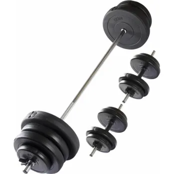 NoName VIRTUFIT NASTAVITELNÁ SADA ČINKY A ZVUKOVÝCH ČINEK - 60,5 KG - ČERNÁ