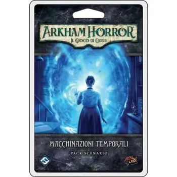 Příslušenství ke karetním hrám Asmodee - Arkham Horror, the Card Game: Time Machinations - rozšiřující karetní hra, LCG, italská