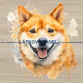 Panel kočárkovina 20 x 20 cm - Pes - PS-342