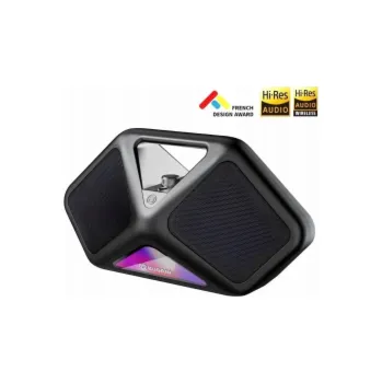 Bluetooth reproduktor Bugani Reform - černý - Bluetooth reproduktor