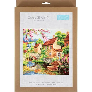 Vyšívací vzor Sada na vyšívání GCS192 Dům (Counted cross stitch kit : House)