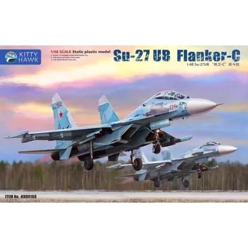 Plastikový model Su-27 UB Flanker-C - Kitty Hawk KH80168